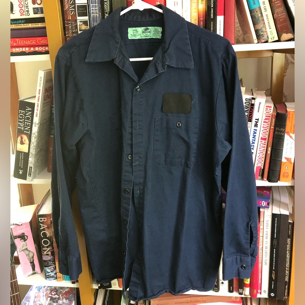 Red Kap Mechanic Work Shirt